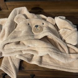 Hooded Baby Blanket 