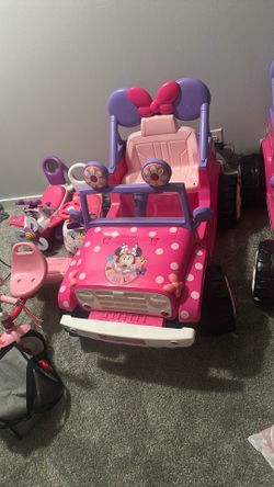 Minnie Jeep & ride on