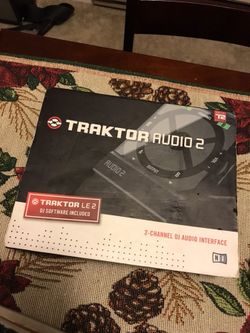 Traktor audio 2, DJ interface