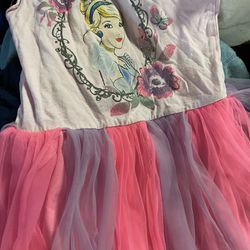 Girls Size 6 Cinderella Pink Dress