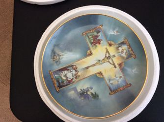 The Life of Christ plate from Franklin Mint