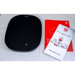 Zwilling Digital Kitchen Food Scale Measures Grams & Ounces, Black