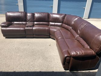 Power Reclining Sectional Couch