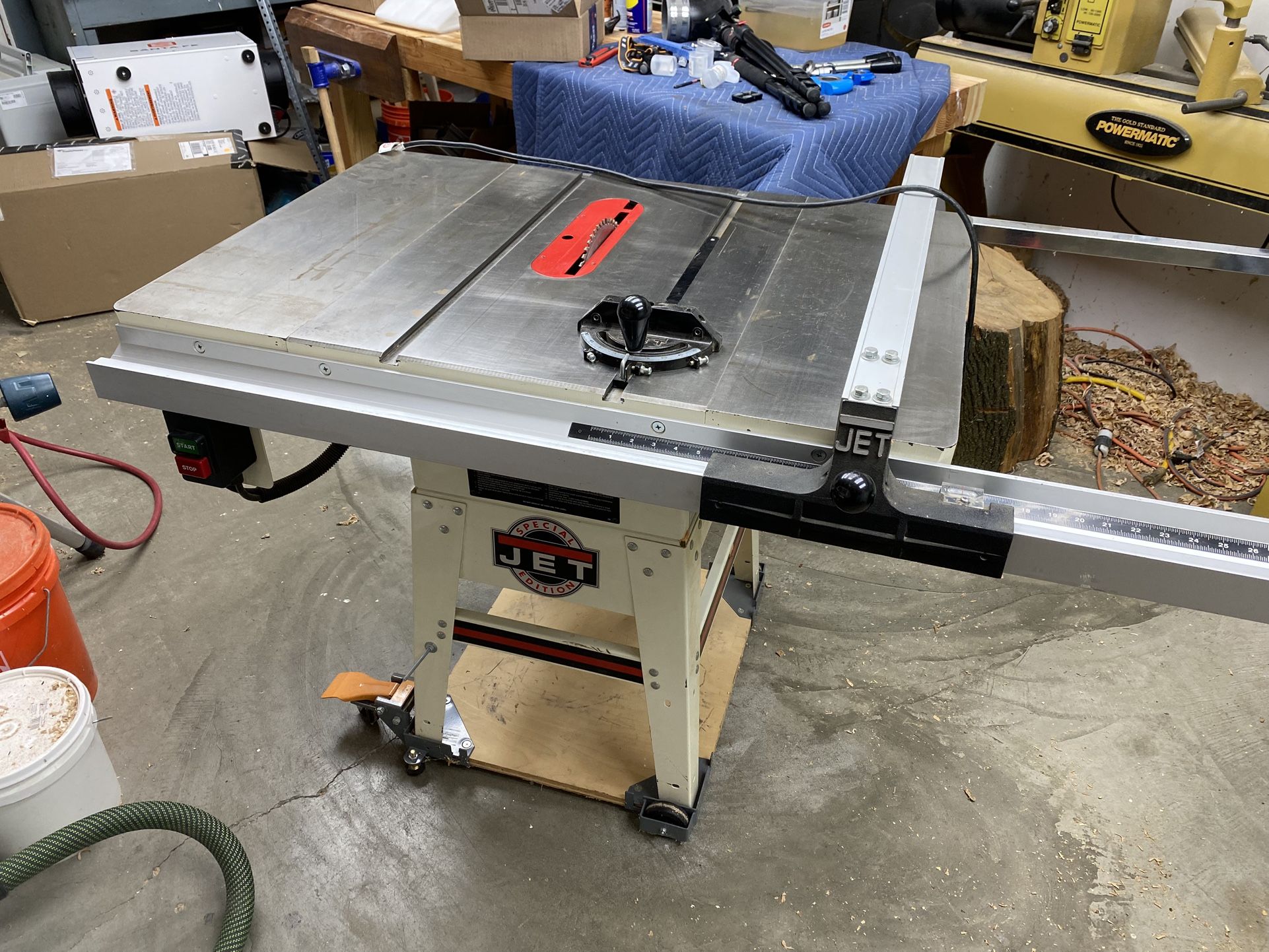 Jet 1 1/2hp Table Saw