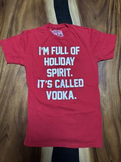 Hot Topic Red Holiday Spirit Tee