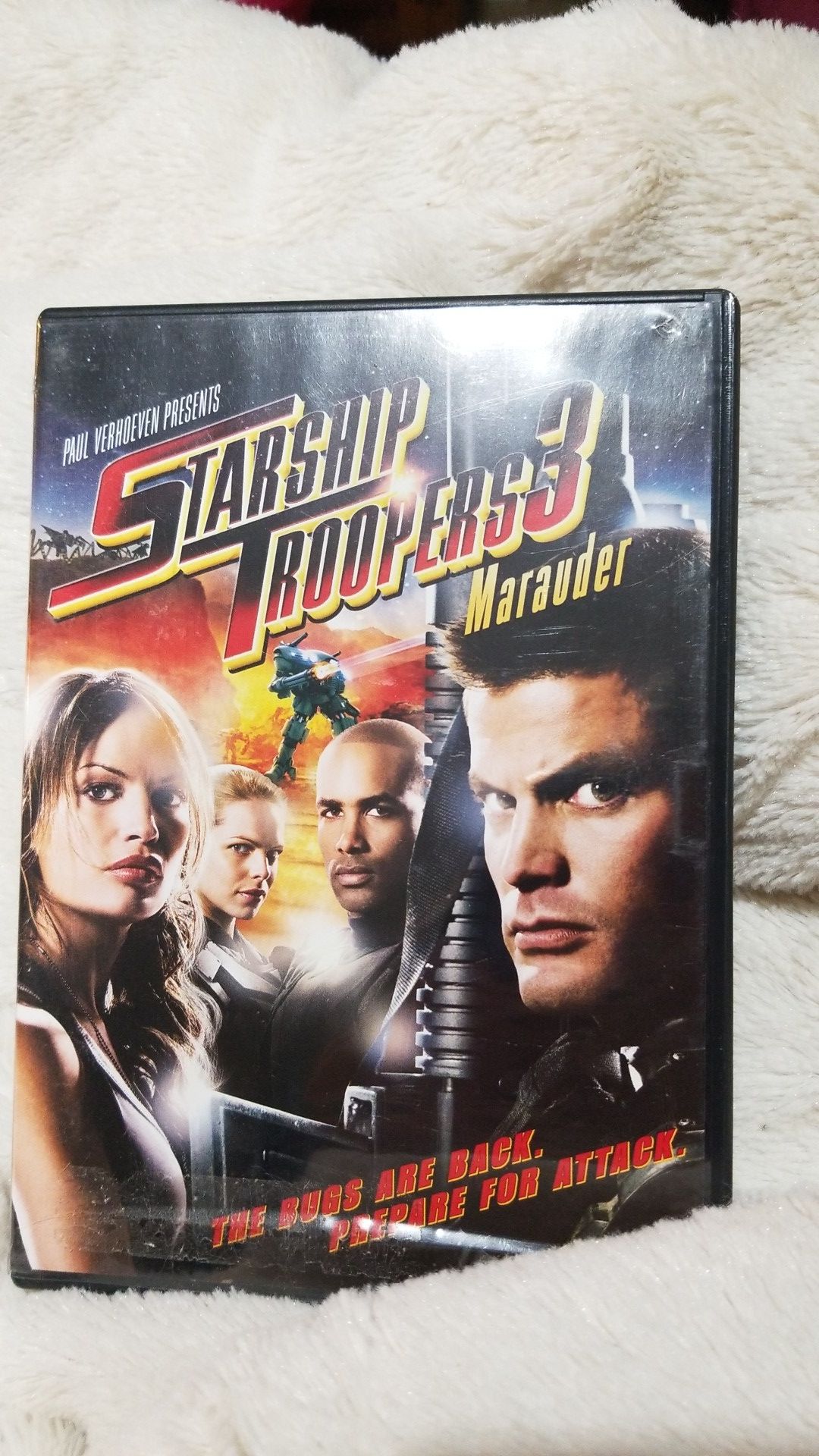 Starship troopers 3 dvd