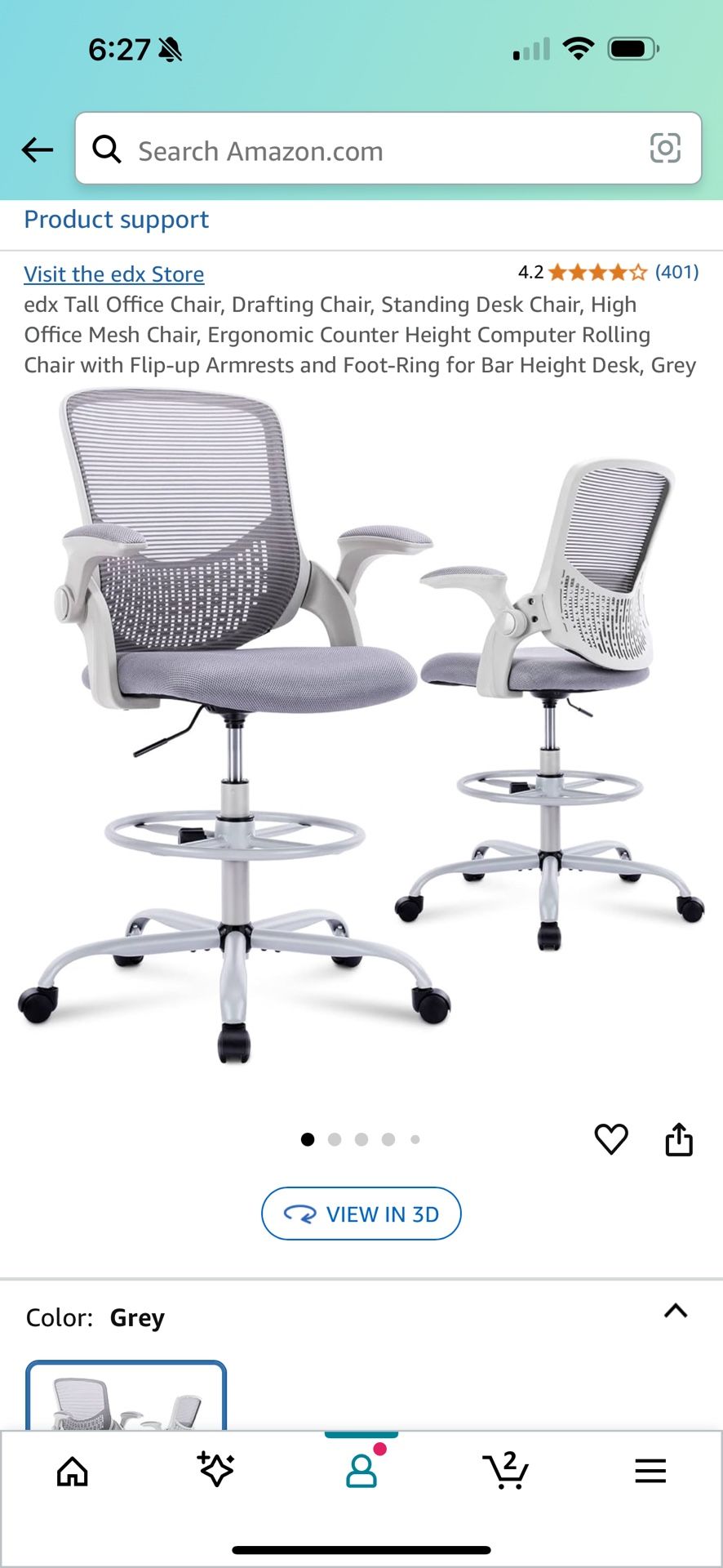 Tall Desk Chair
