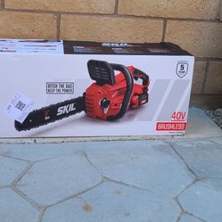 Skil 40v 14" Brushless battery Chainsaw 