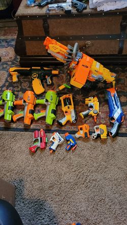 Lot of 13 nerft guns