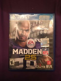 Madden 25 for ps4