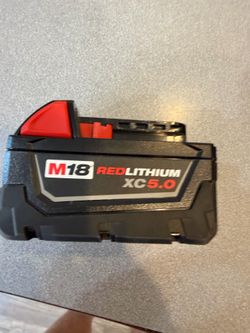 Milwaukee M18 5.0 battery