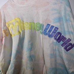 Disney World 2019  Candy Tie Dye Spirit Women's Jersey Shirt -   Sz XXL. 