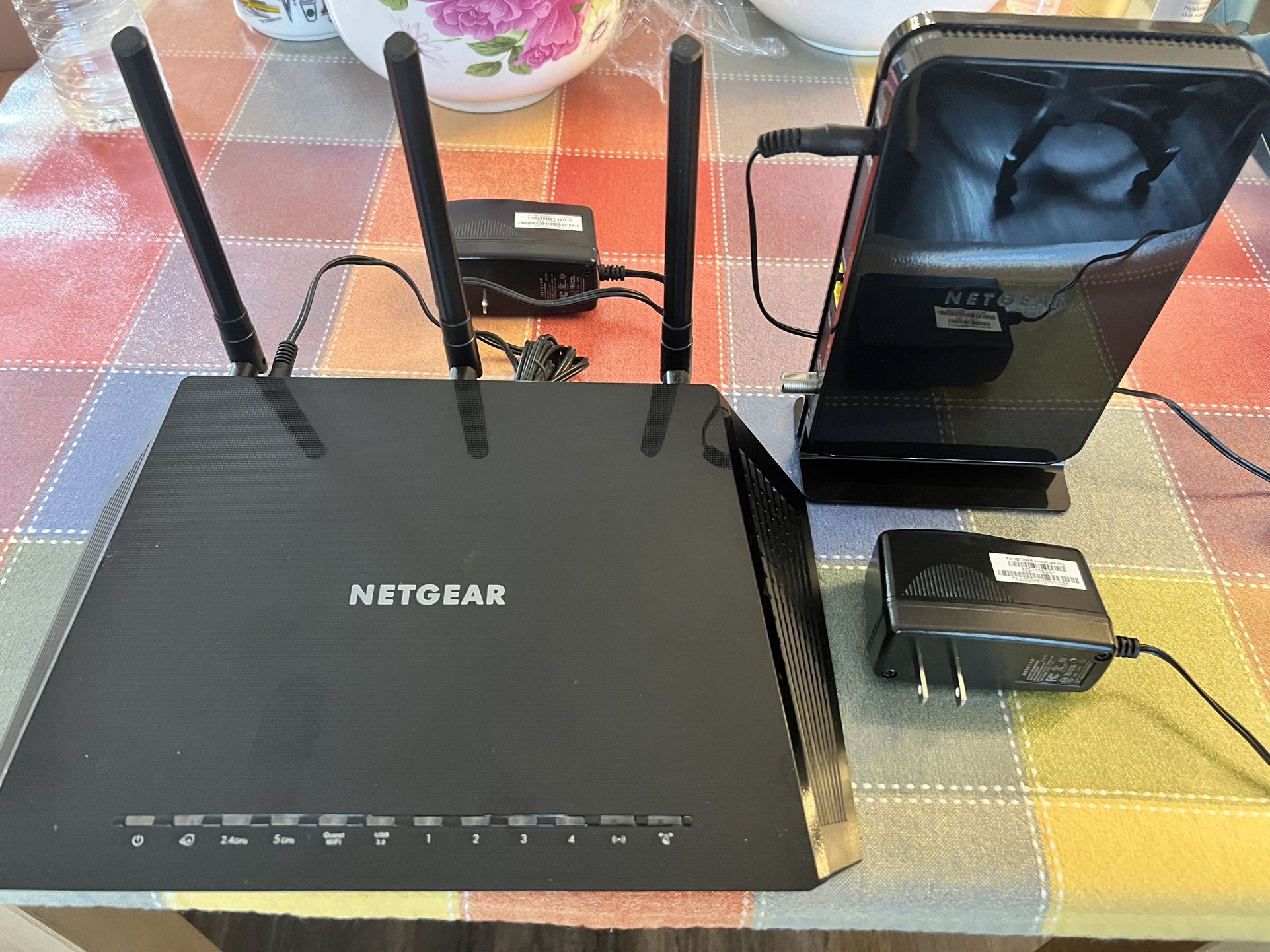 Netgear Modem and WiFi Router