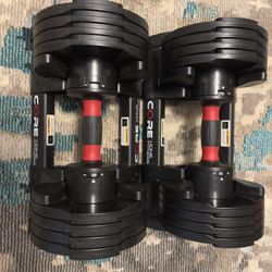 CORE Home Fitness Adjustable Dumbbells