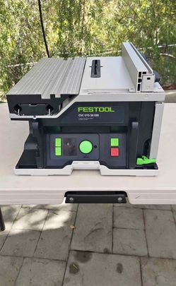Festool cordless table saw CSC sys 50