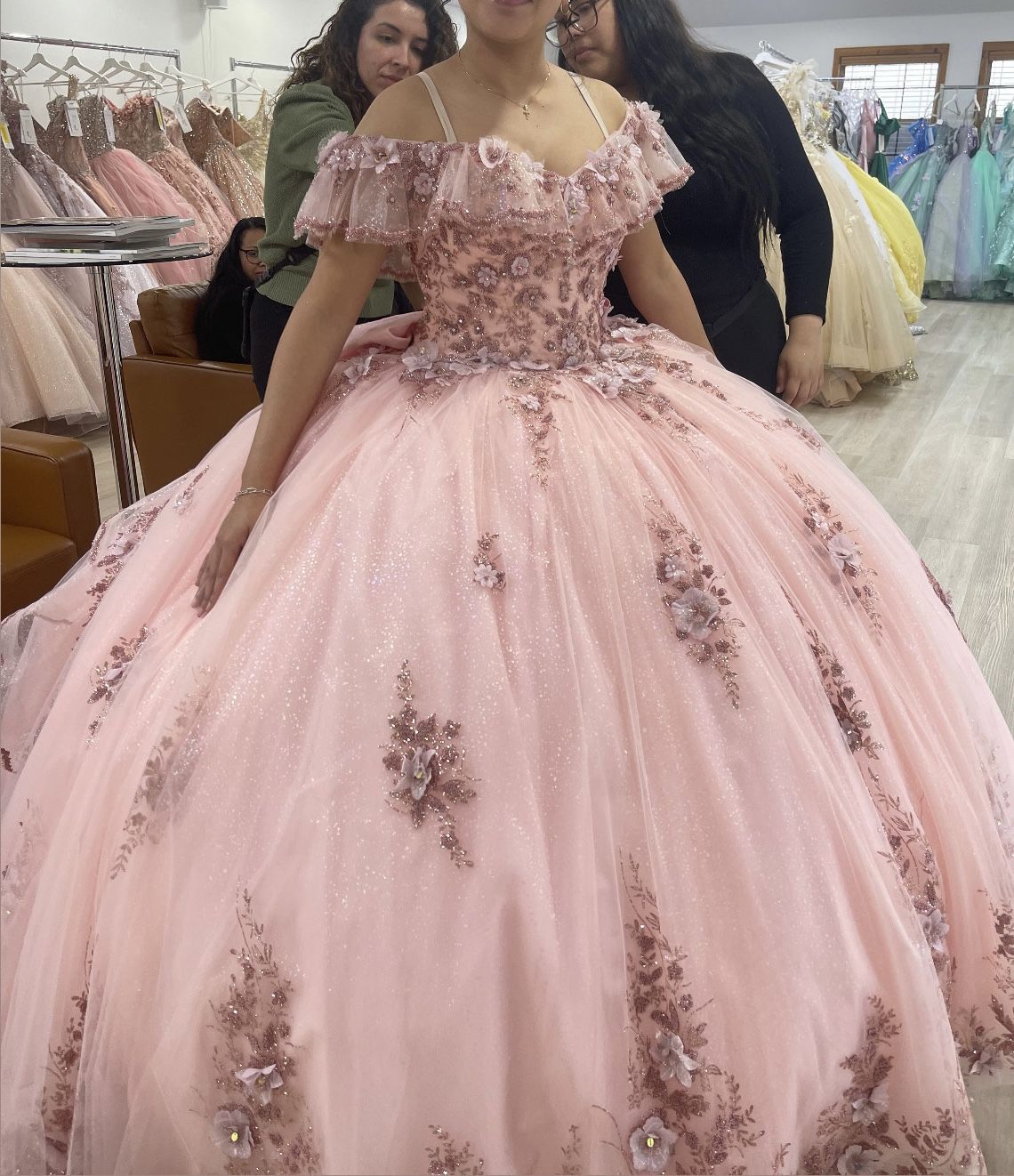 Pink Quinceanera dress!