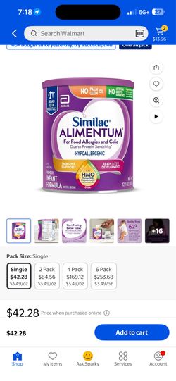 Alimentum formula