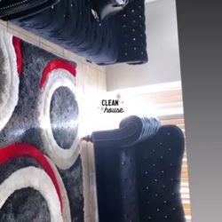 Diamond Black Couch Available 