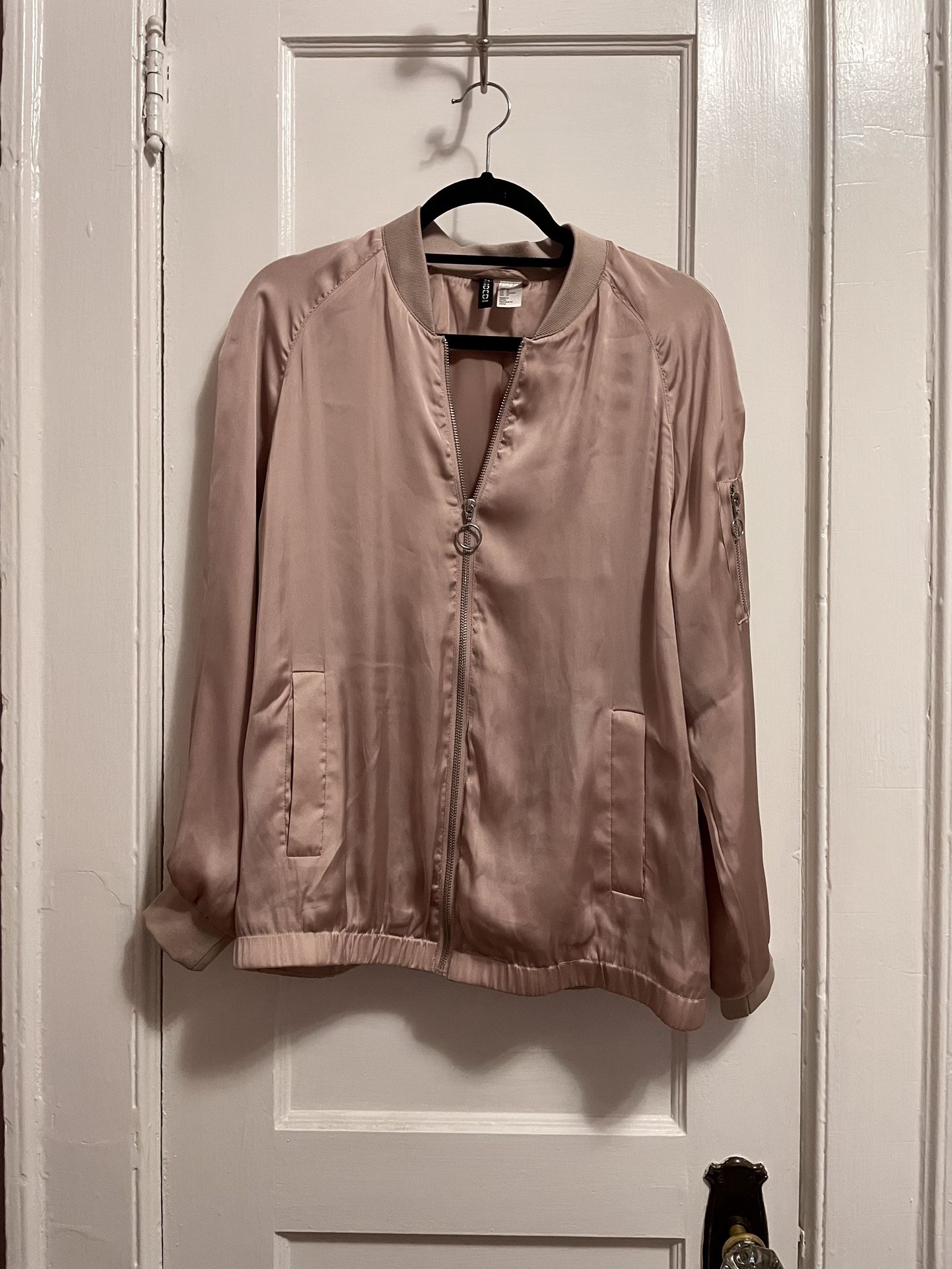 H&M Silky Pink Jacket 10
