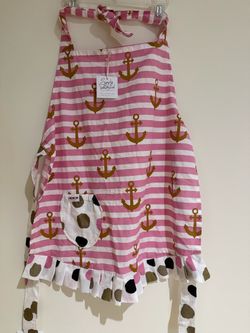 Simply Whimsical Anchor Print Apron