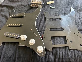 Squire Stratocaster Pickguards and tremolo bridge