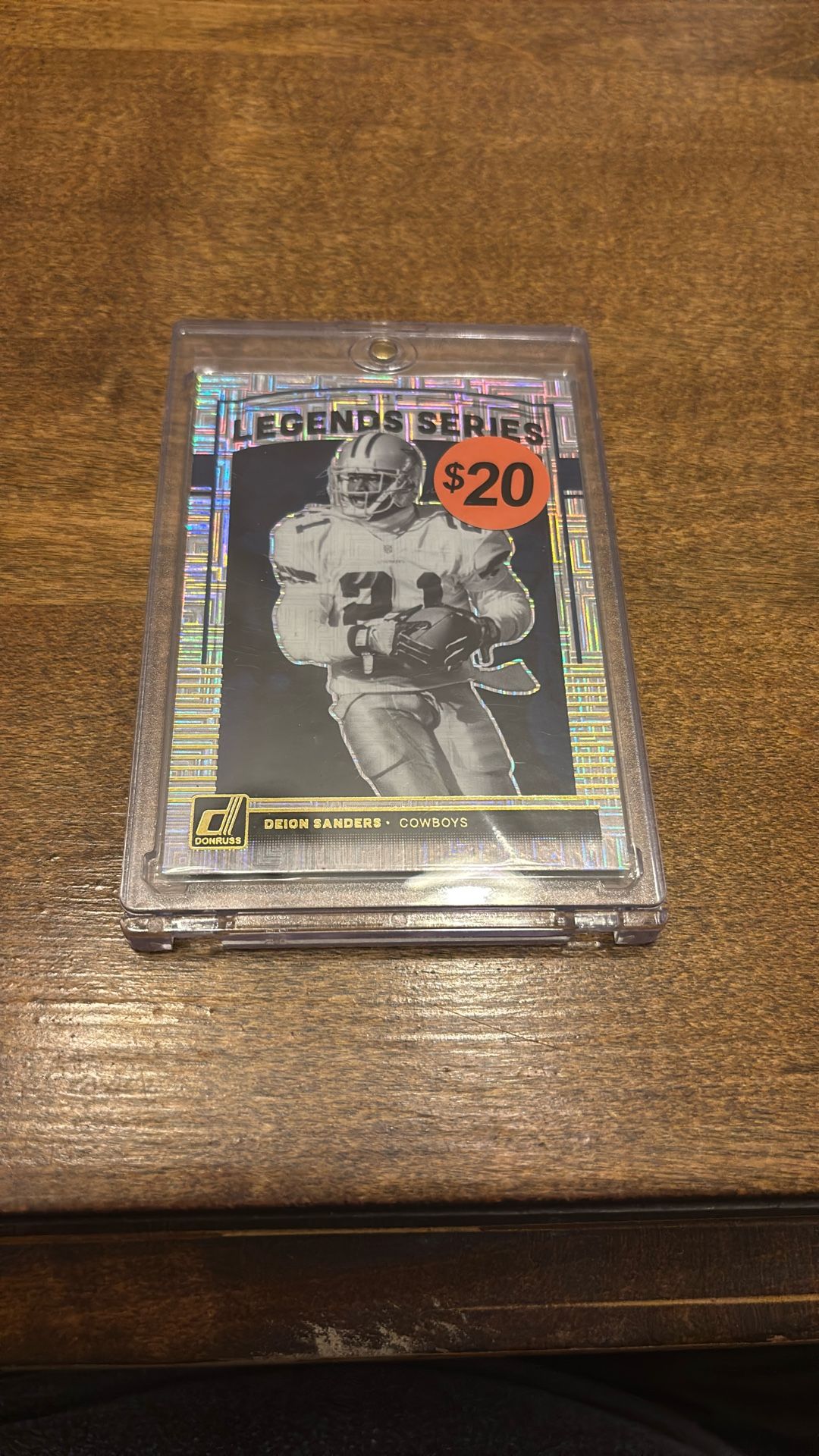 Dallas Cowboys Deion Sanders Legends Series 2018 Panini Donruss Football