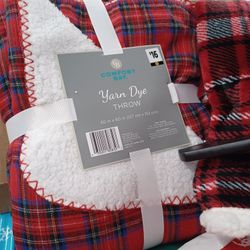 Yarn Throw Blanket  And $1 Bins Available  Tap On Flyer 