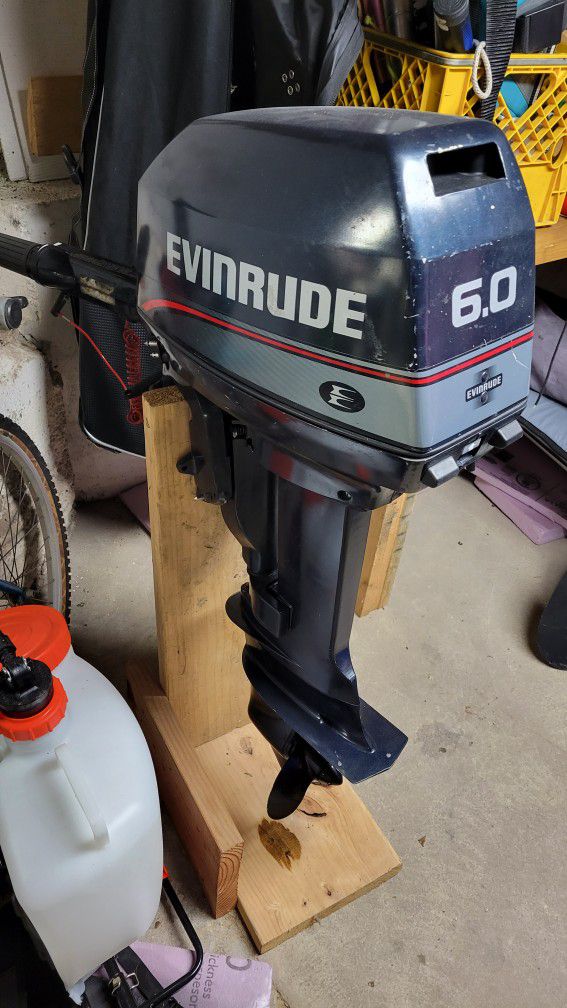 6hp Evinrude 12 Aluminum Boat Also Available