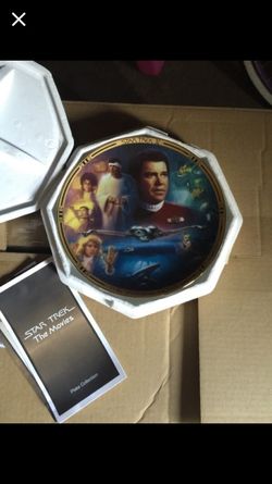 Star Trek plate
