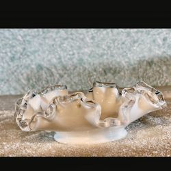Decorative Milk, Glass Dish