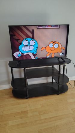 40 Inch Roku Smart HDTV HiSense w/TV Stand For Sale Today