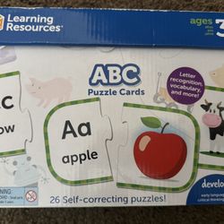 Learning Resources ABC Puzzle Cards