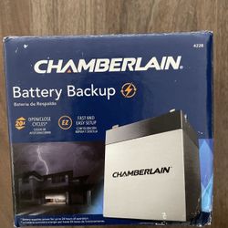 Chamberlain Garage battery