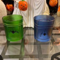 Halloween small votive candle holders both for $5