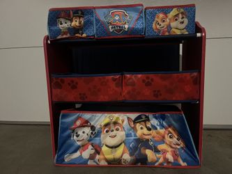 Paw Patrol Storage Shelf