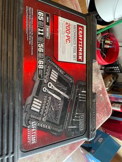 1977 made in America craftsman 200 piece tool set