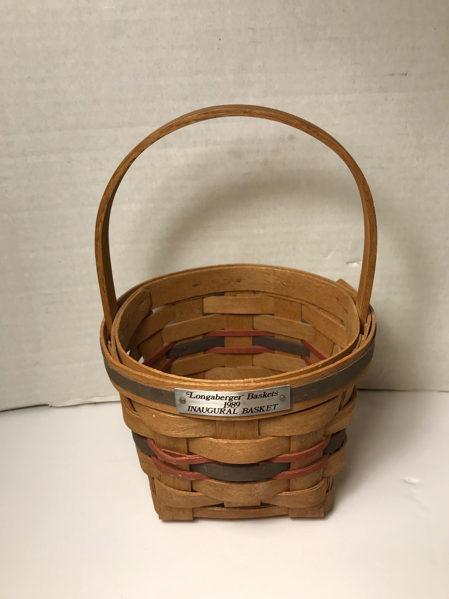 Longaberger 1989 Inaugural Basket