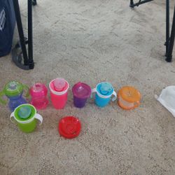Sippy Cups, Learning Sippy Cups And 3 Binkys