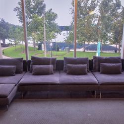Ikea SODERHAMN 3-piece sectional couch sofa