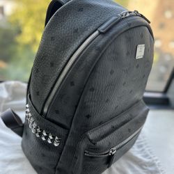 Mcm Stark Backpack Phantom Grey