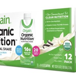 Orgain shakes