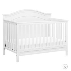 4-in-1 Convertible Crib White (DaVinci Charlie)**mattress included**