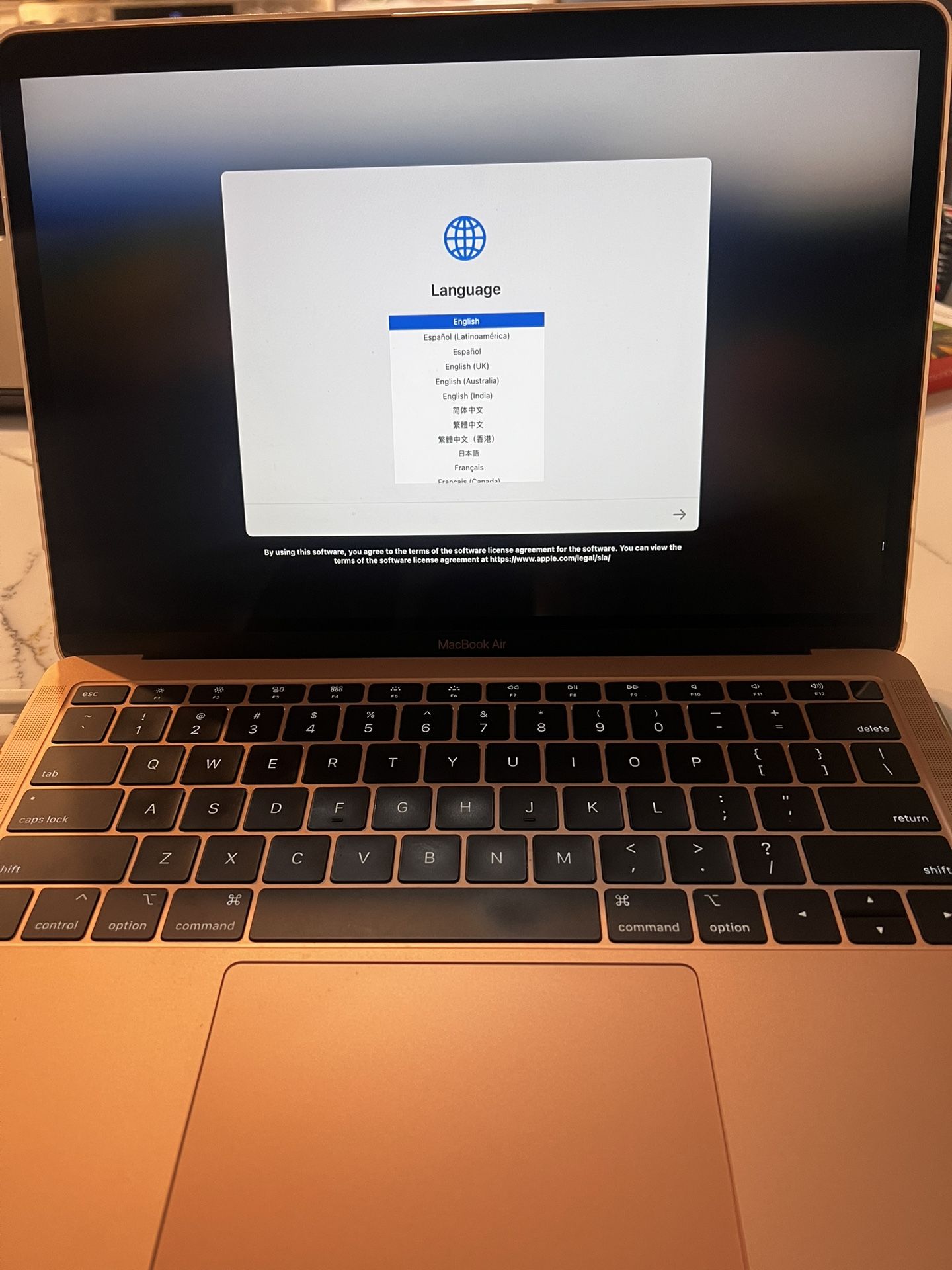 MacBook Air Rose Gold (Retina, 13-Inch, 2018)