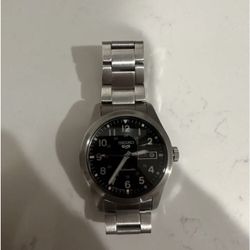 Seiko 5 Sports Men's Black Watch 