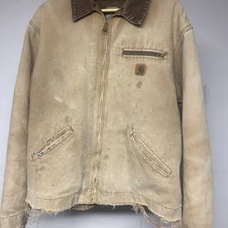 Carhartt Detroit J97 Interstellar Vintage Jacket XL Distressed 