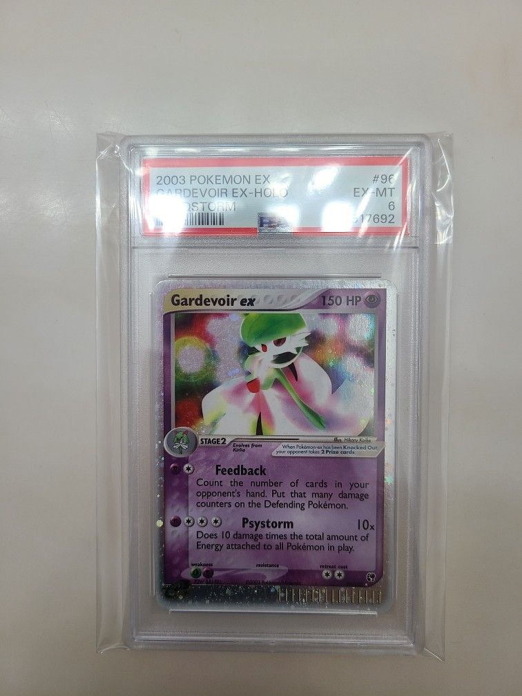 Pokemon 2003 Psa 6 Gardevoir Ex Holo Sandstorm