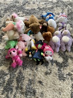 Ty’s and Beanie Babys stuffed animals