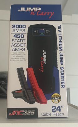 Jump n Carry Lithium jump starter