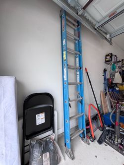 Werner Fiberglass Extension Ladder