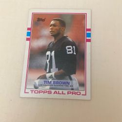 89 Topps Tim Brown #265